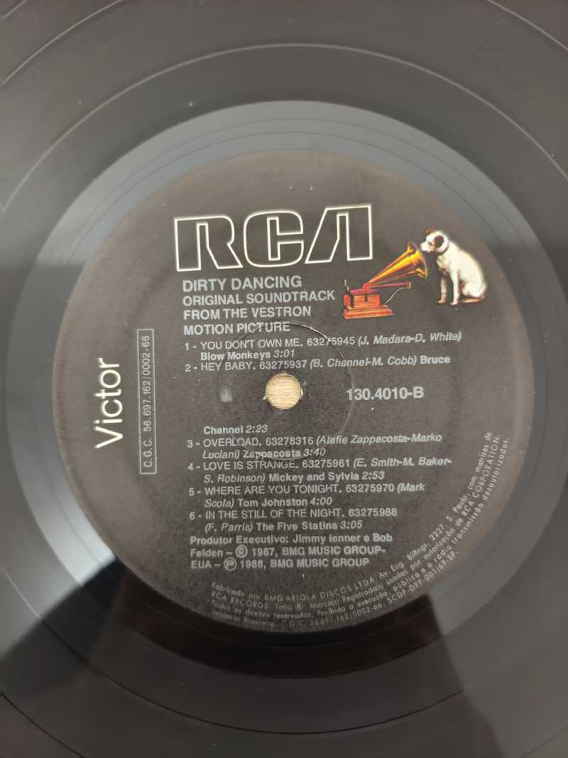 Lp Vinil Dirty Dancing Com Encarte