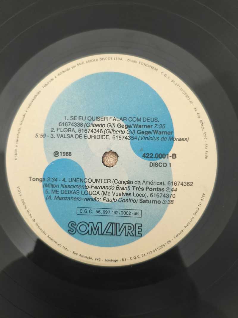 Lp Vinil Elis Regina Trem Azul Duplo