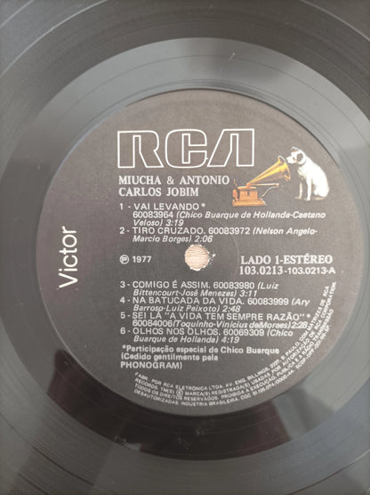 Lp Vinil Miucha & Antônio Carlos Jobim