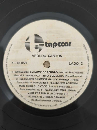 Lp Vinil Aroldo Santos 1978