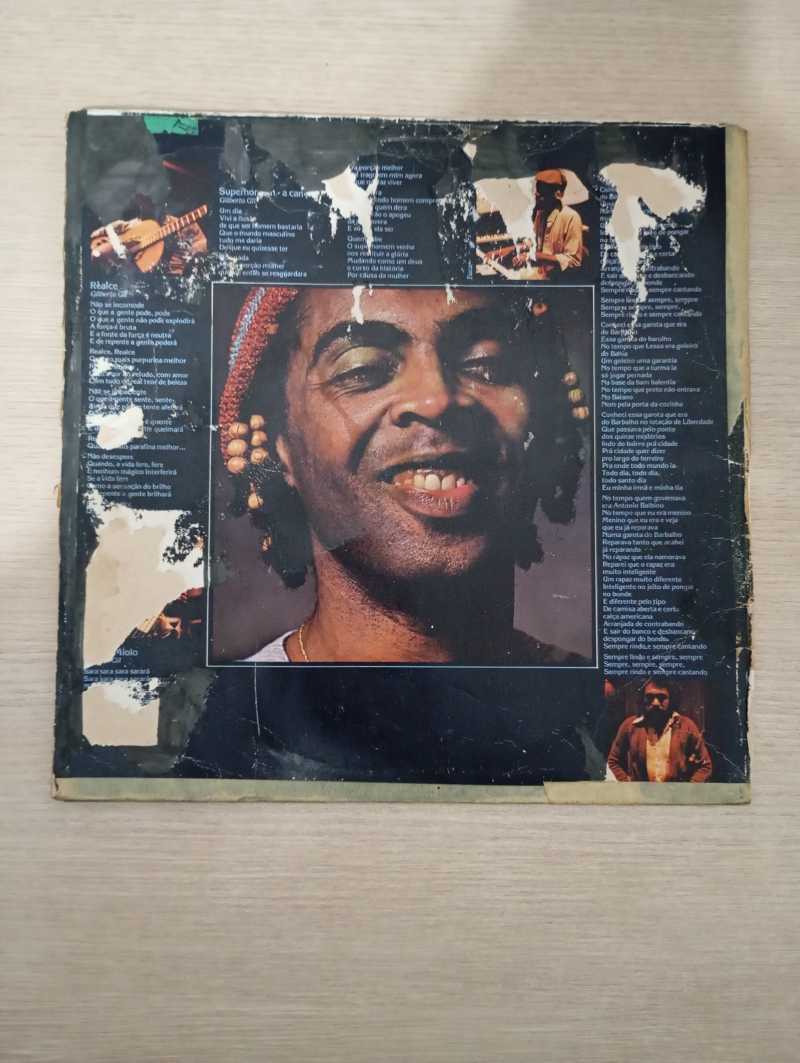 Lp Vinil Gilberto Gil Realce