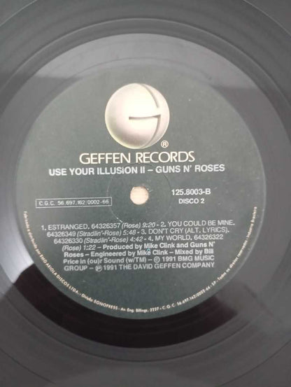 Lp Vinil Guns N Roses Use Your Illusion II Duplo C Encarte