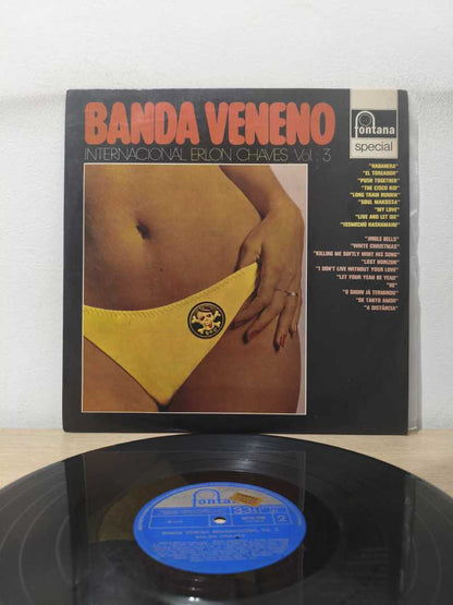 Lp Vinil Banda Veneno Internacional Erlon Chaves Vol. 3