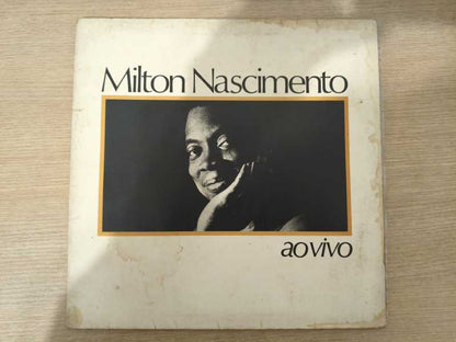 Lp Vinil Milton Nascimento Ao Vivo Capa Dupla Com Encarte