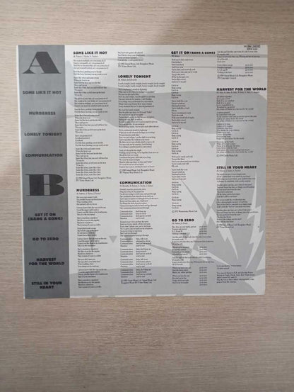 Lp Vinil The Power Station 33 Com Encarte