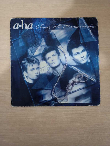 Lp Vinil A-Ha Stay On These Roads Com Encarte