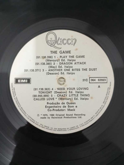 Lp Vinil Queen The Game Com Encarte