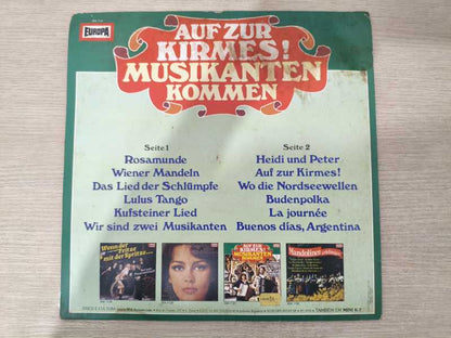 Lp Vinil Auf zur Kirmes! Musikanten Kommen
