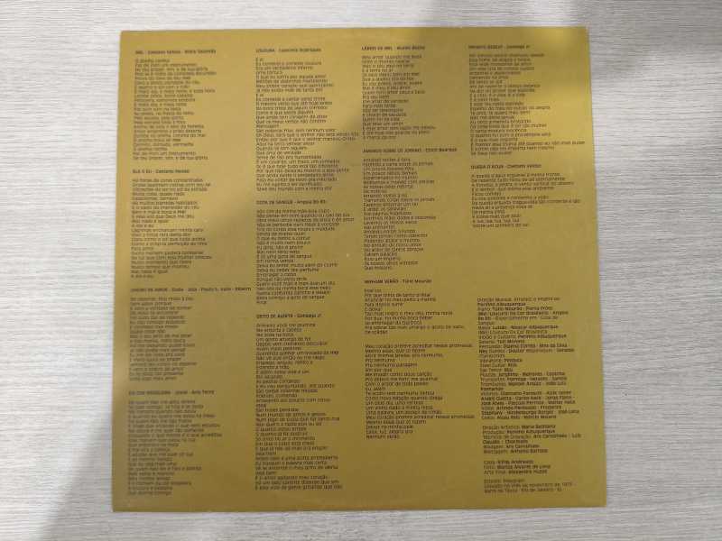 Lp Vinil Maria Bethânia Mel Com Encarte