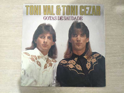 Lp Vinil Toni Val & Toni Cezar Gotas de Saudade
