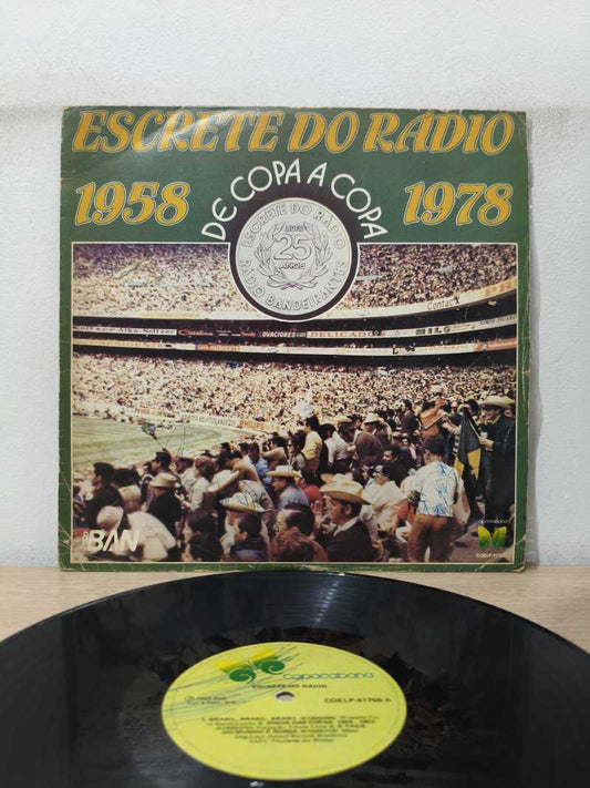 Lp Vinil Escrete do Rádio Copa 1958 1978