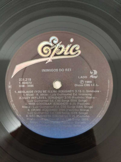Lp Vinil Inimigos Do Rei 1989 Com Encarte
