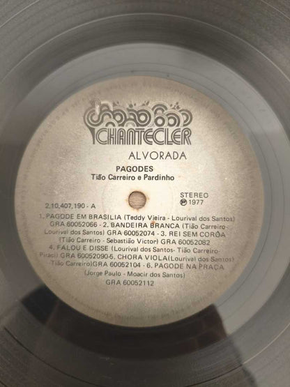 Lp Vinil Tião Carreiro E Pardinho Pagodes
