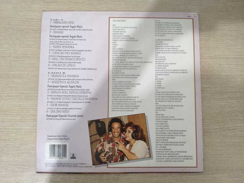 Lp Vinil Agnaldo Timóteo Participação Especial Angela Mar