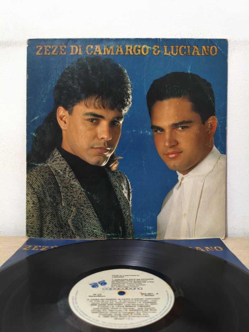 Lp Vinil Zezé Di Camargo & Luciano 1992 Com Encarte