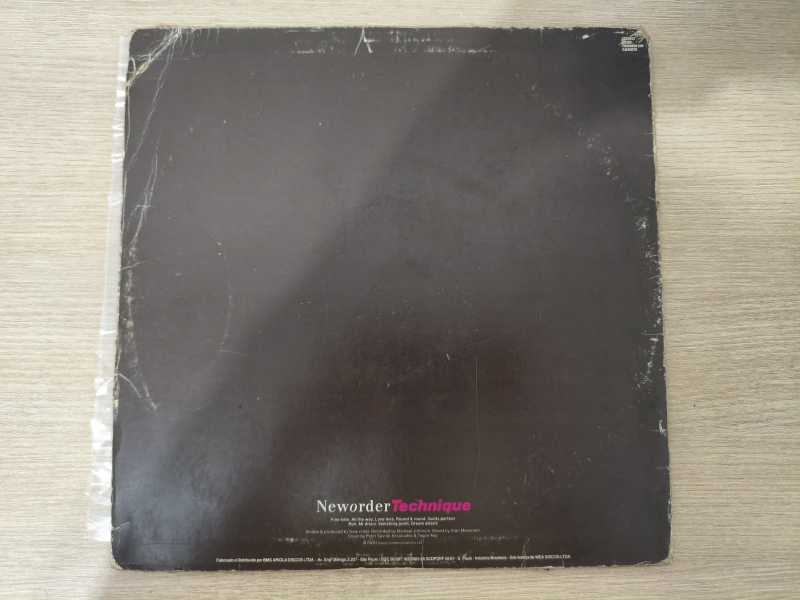 Lp Vinil New Order Technique Com Encarte