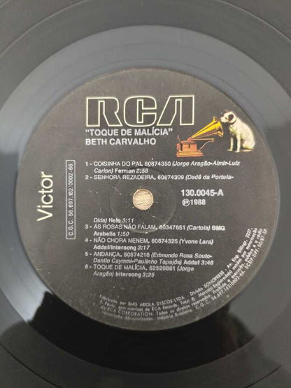 Lp Vinil Beth Carvalho Toque De Malícia