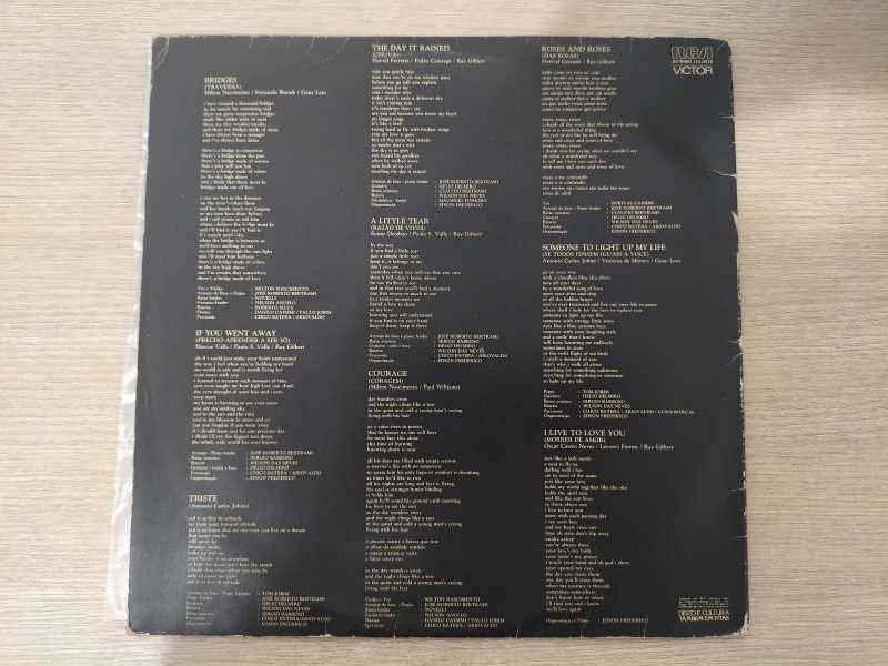 Lp Vinil Sarah Vaughan O Som Brasileiro de