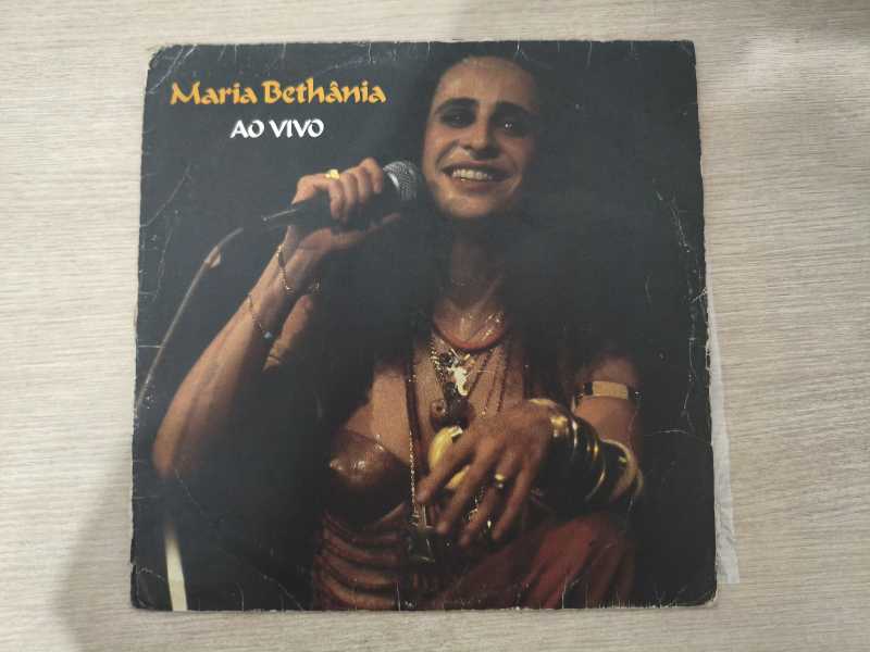 Lp Vinil Maria Bethânia Ao Vivo