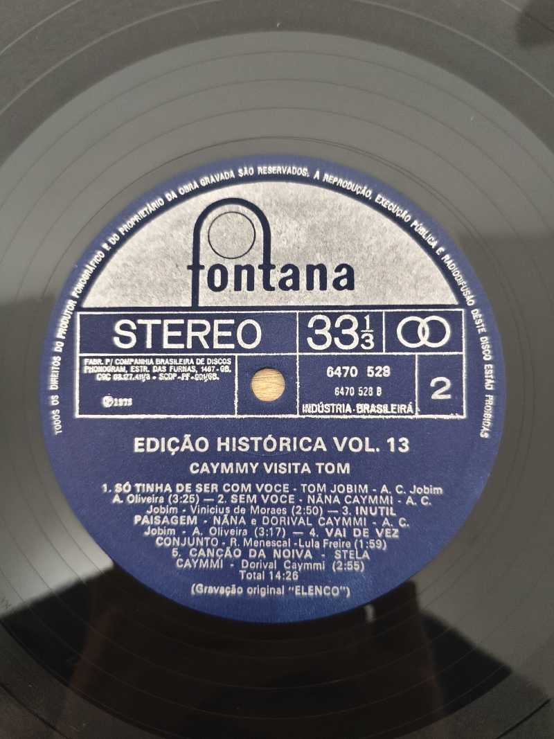 Lp Vinil Dorival Caymmi Visita Tom Jobim
