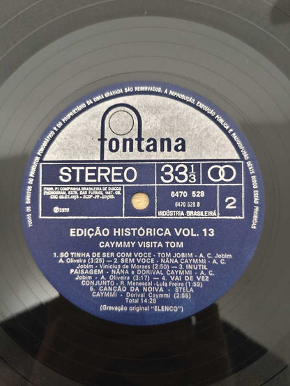Lp Vinil Dorival Caymmi Visita Tom Jobim