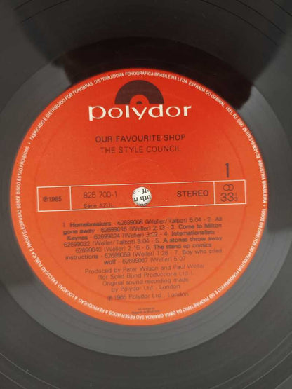 Lp Vinil The Style Council Our Favourite Shop