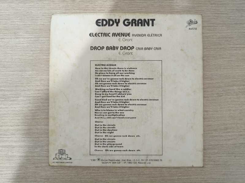 Compacto Vinil Eddy Grant Electric Avenue