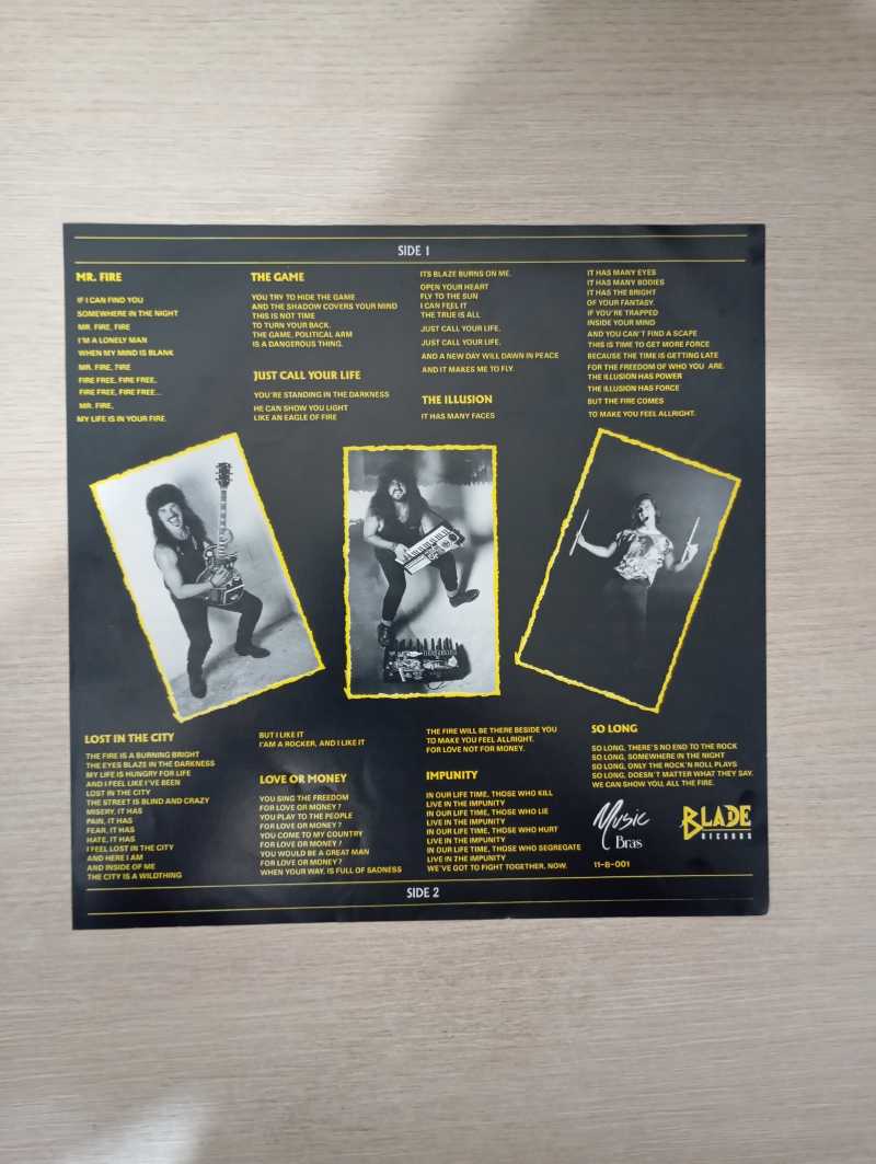 Lp Vinil Garcia & Garcia Mr. Fire Com Encarte