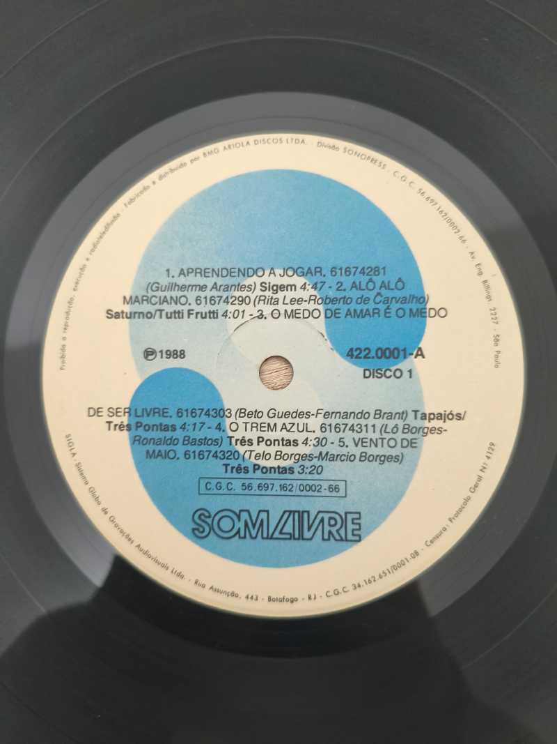 Lp Vinil Elis Regina Trem Azul Duplo