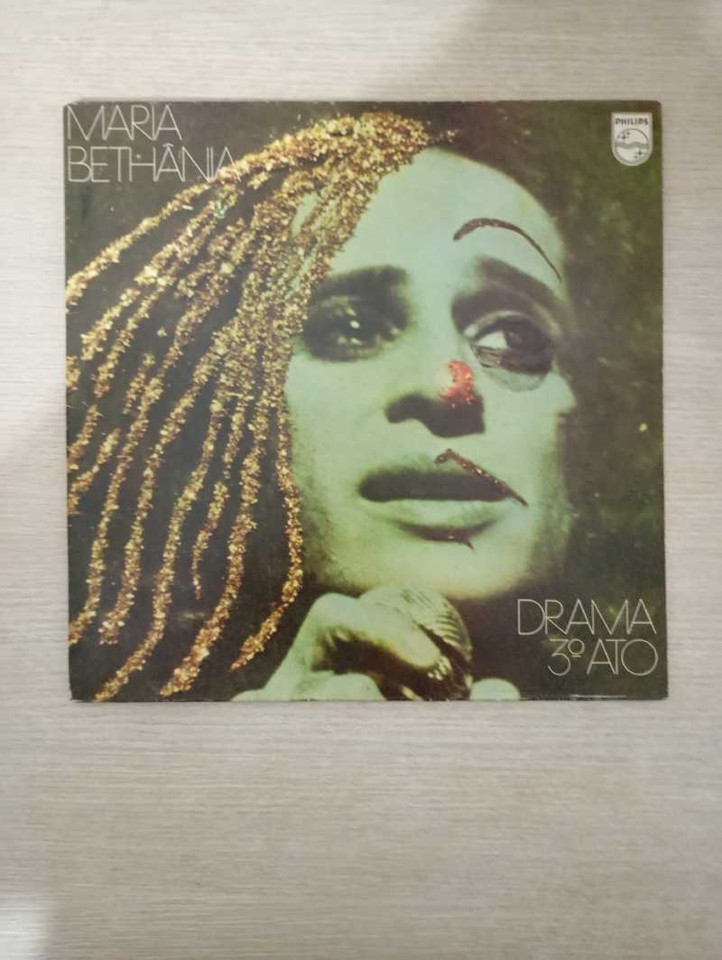 Lp Vinil Maria Bethânia Drama 3º Ato Luz Da Noite