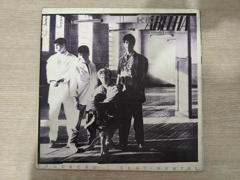 Lp Vinil Kid Abelha Educação Sentimental Com Encarte