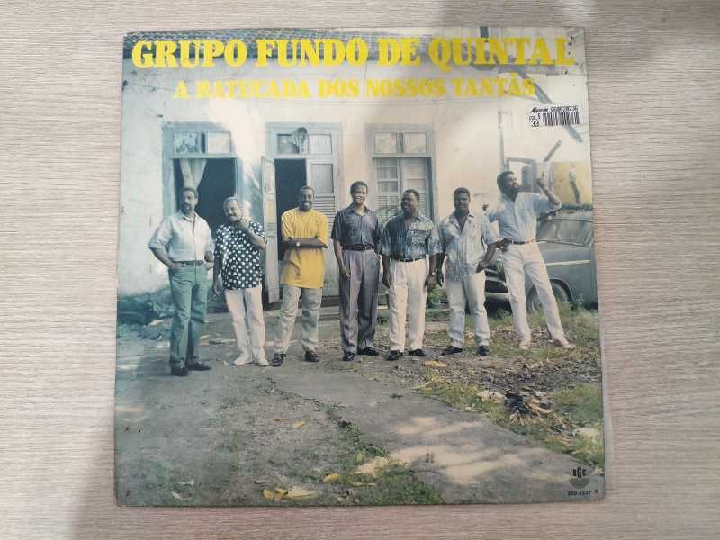 Lp Vinil Fundo de Quintal Batucada Nossos Tantãs C/ Encarte