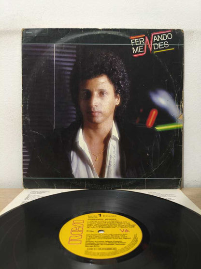 Lp Vinil Fernando Mendes 1986 Com Encarte