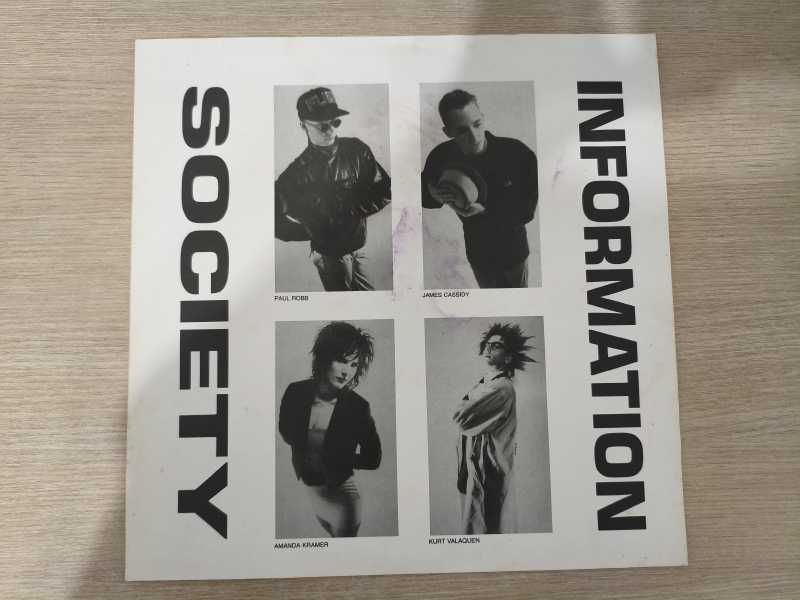 Lp Vinil Information Society 1988 Com Encarte