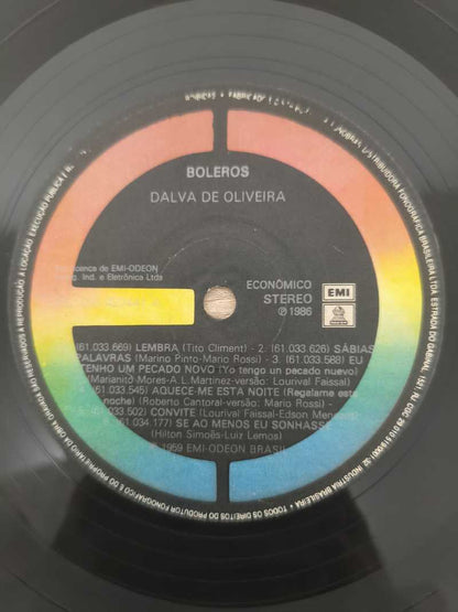 Lp Vinil Dalva De Oliveira Boleros