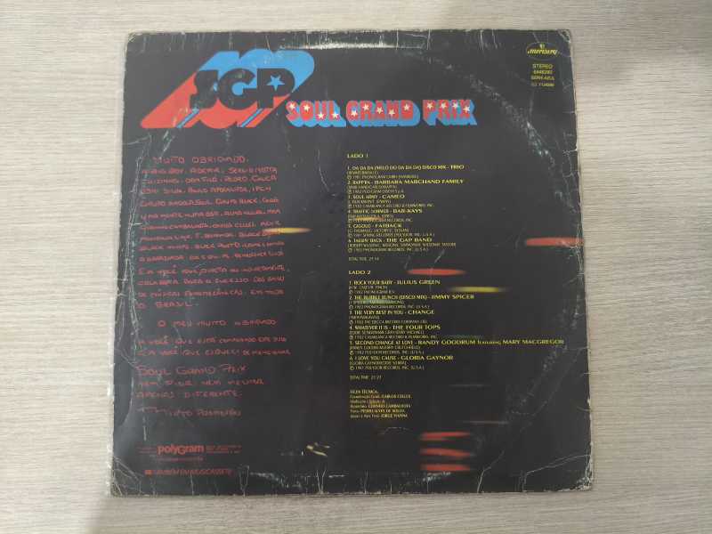 Lp Vinil SGP Soul Grand Prix