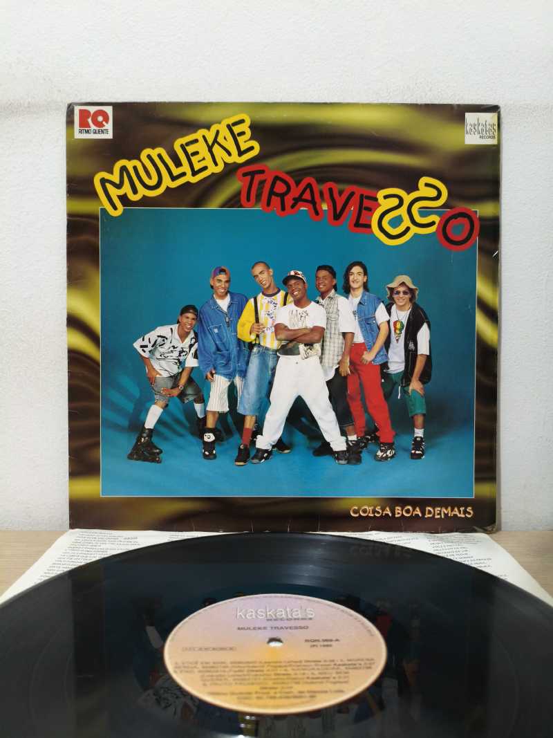 Lp Vinil Muleke Travesso Coisa Boa Demais Com Encarte