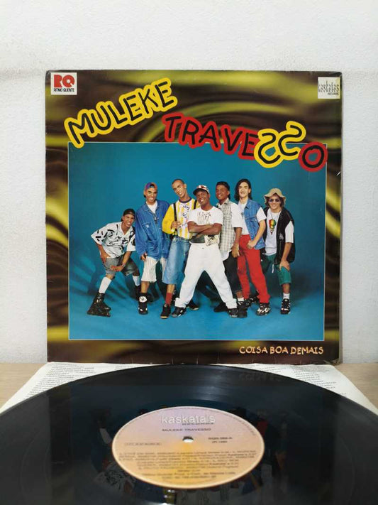 Lp Vinil Muleke Travesso Coisa Boa Demais Com Encarte