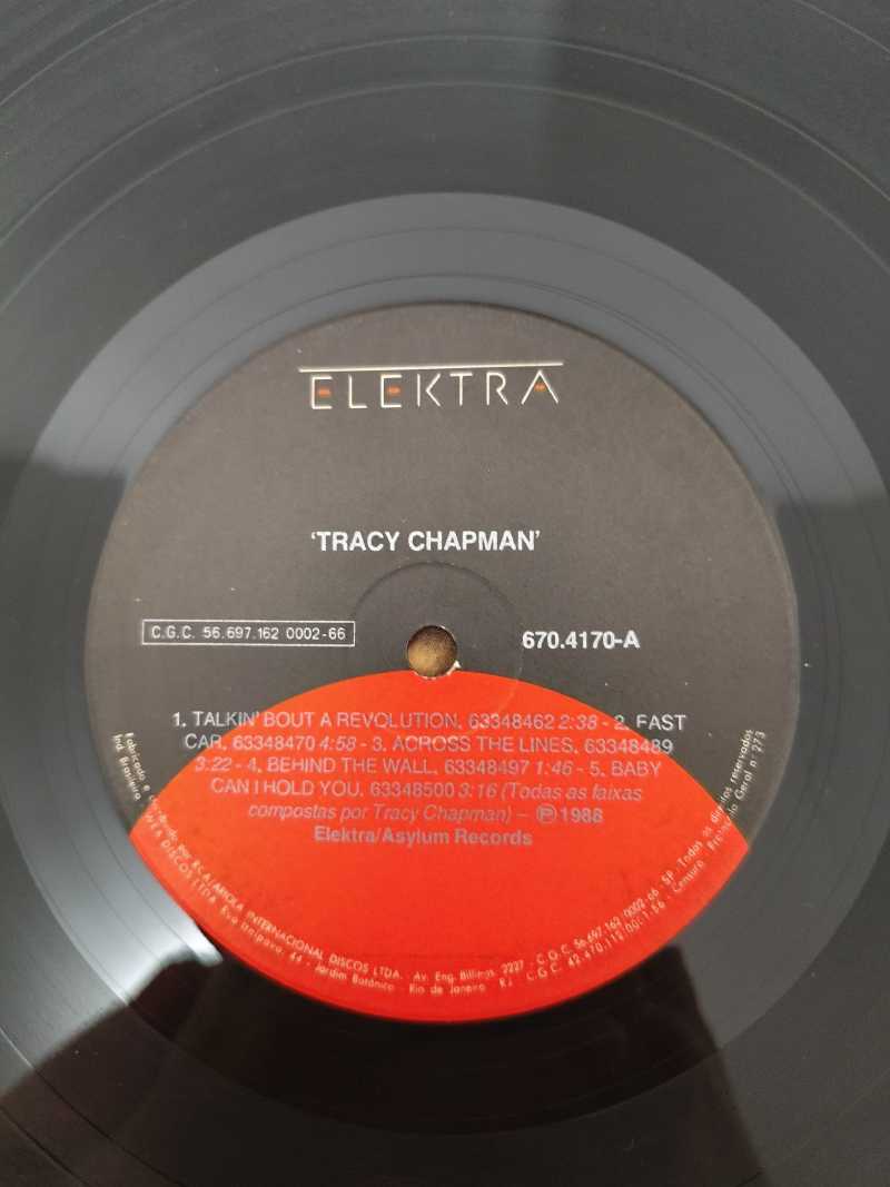 Lp Vinil Tracy Chapman 1988 Com Encarte