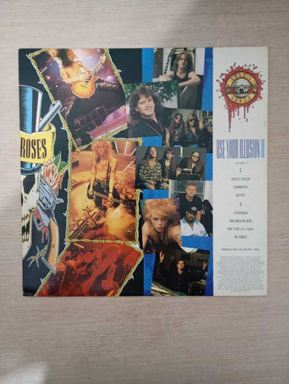 Lp Vinil Guns N Roses Use Your Illusion II Duplo C Encarte
