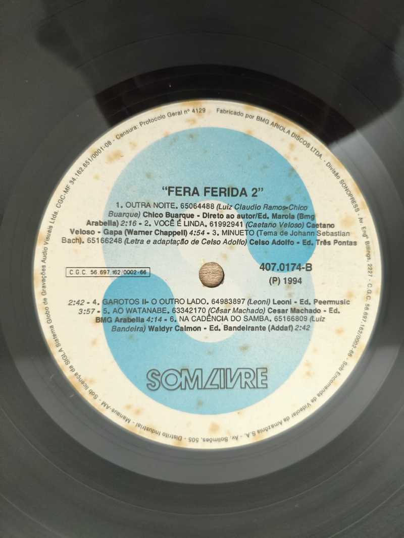 Lp Vinil Fera Ferida 2