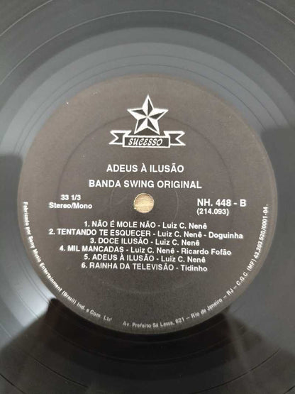Lp Vinil Banda Swing Original Adeus à Ilusão
