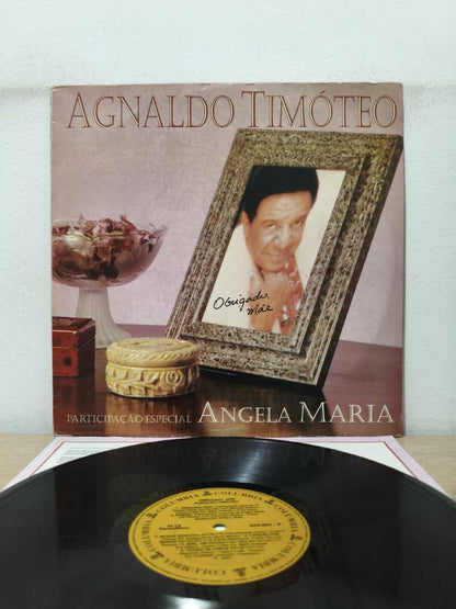Lp Vinil Agnaldo Timóteo Participação Especial Angela Mar