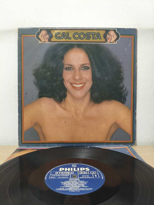 Lp Vinil Gal Costa Fantasia Com Encarte