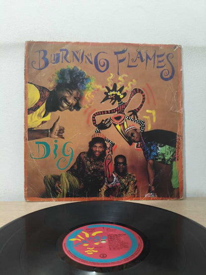 Lp Vinil Burning Flames Dig