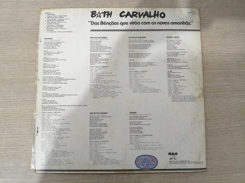 Lp Vinil Beth Carvalho Bênçãos Virão Amanhãs C/ Encarte