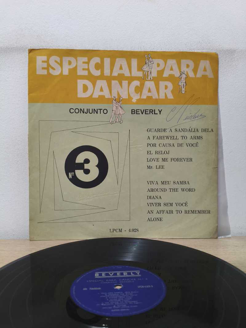 Lp Vinil Conjunto Beverly Especial para dançar Vol. 3