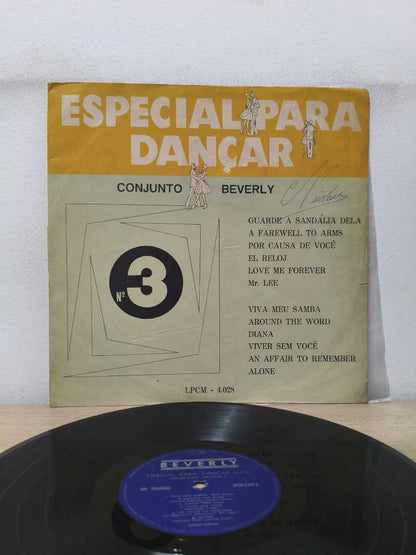 Lp Vinil Conjunto Beverly Especial para dançar Vol. 3