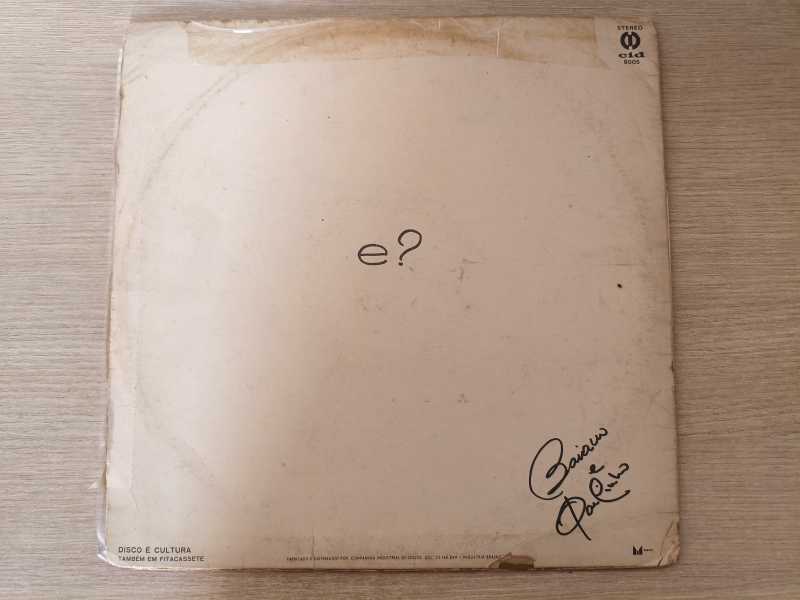 Lp Vinil Baiano & Os Novos Caetanos 1974