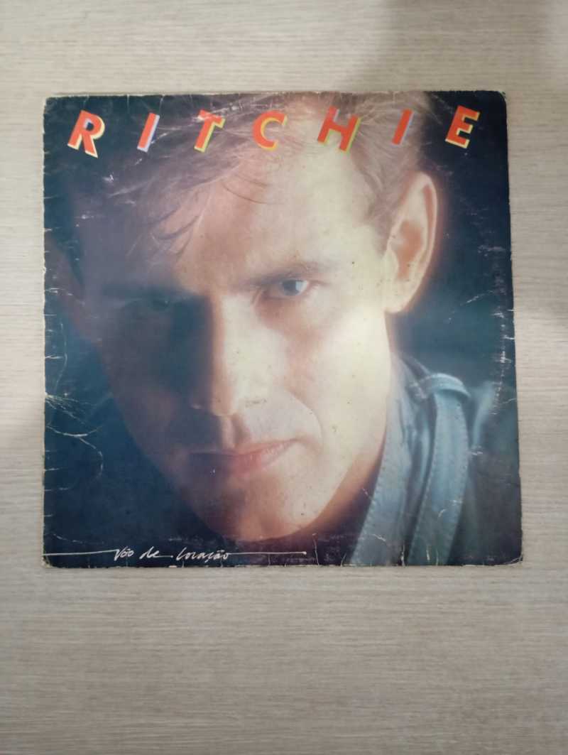 Lp Vinil Ritchie Vôo De Coração Com Encarte